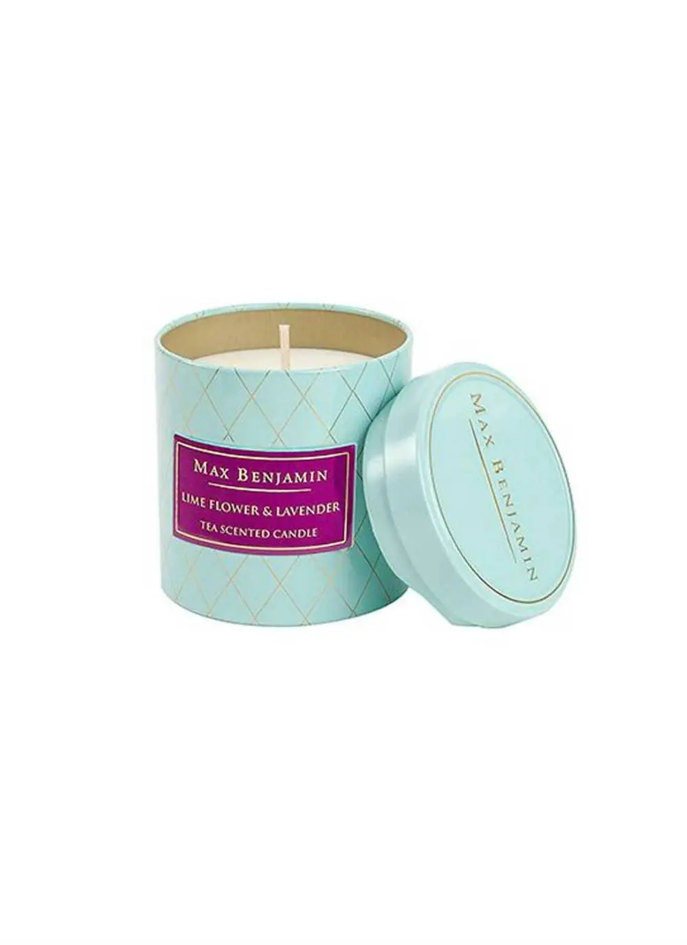 Max Benjamin Lime Flower & Lavender Tea Candle 