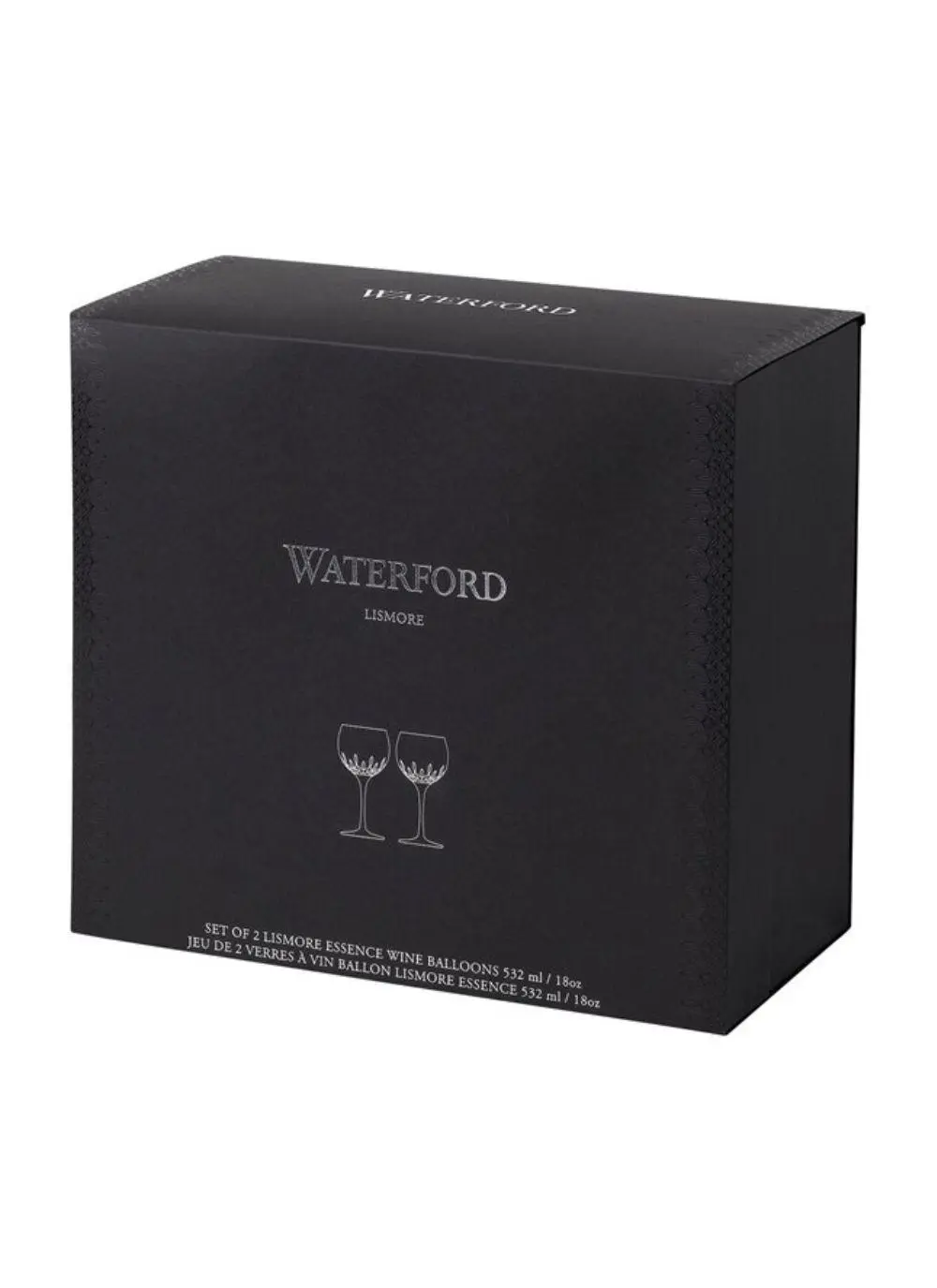 Waterford Crystal Lismore Essence Balloon Wine Glass Set of 2