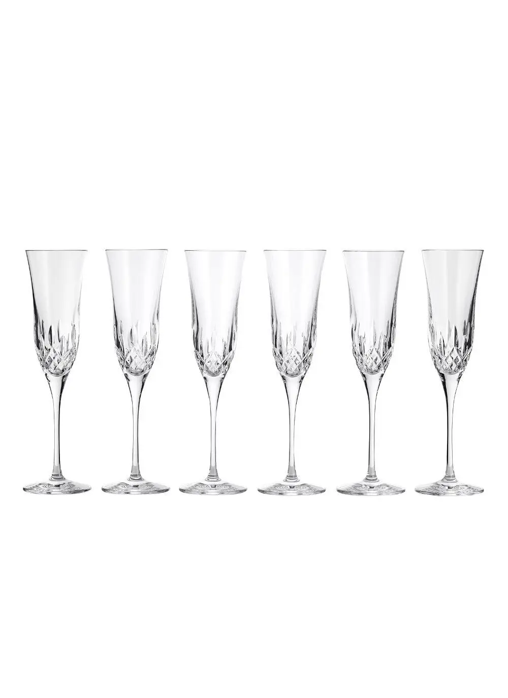 Waterford Crystal Lismore Essence Flute Set of 6 | Blarney