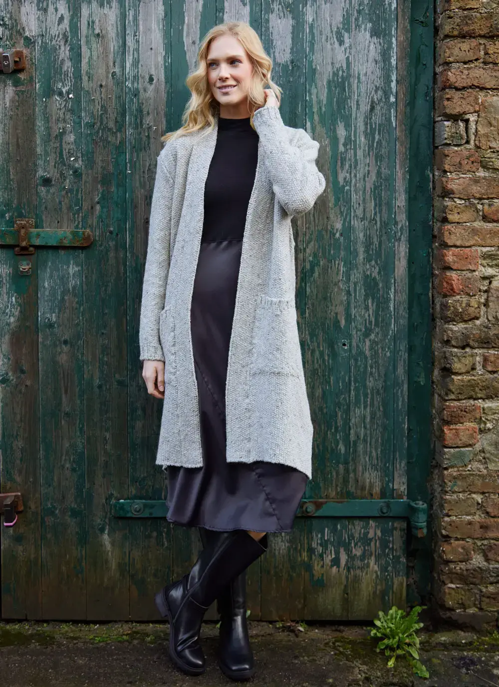 Alpaca Trench Coatigan
