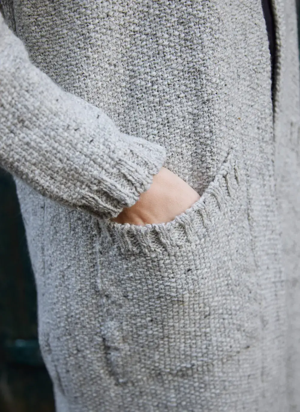 Alpaca Trench Coatigan