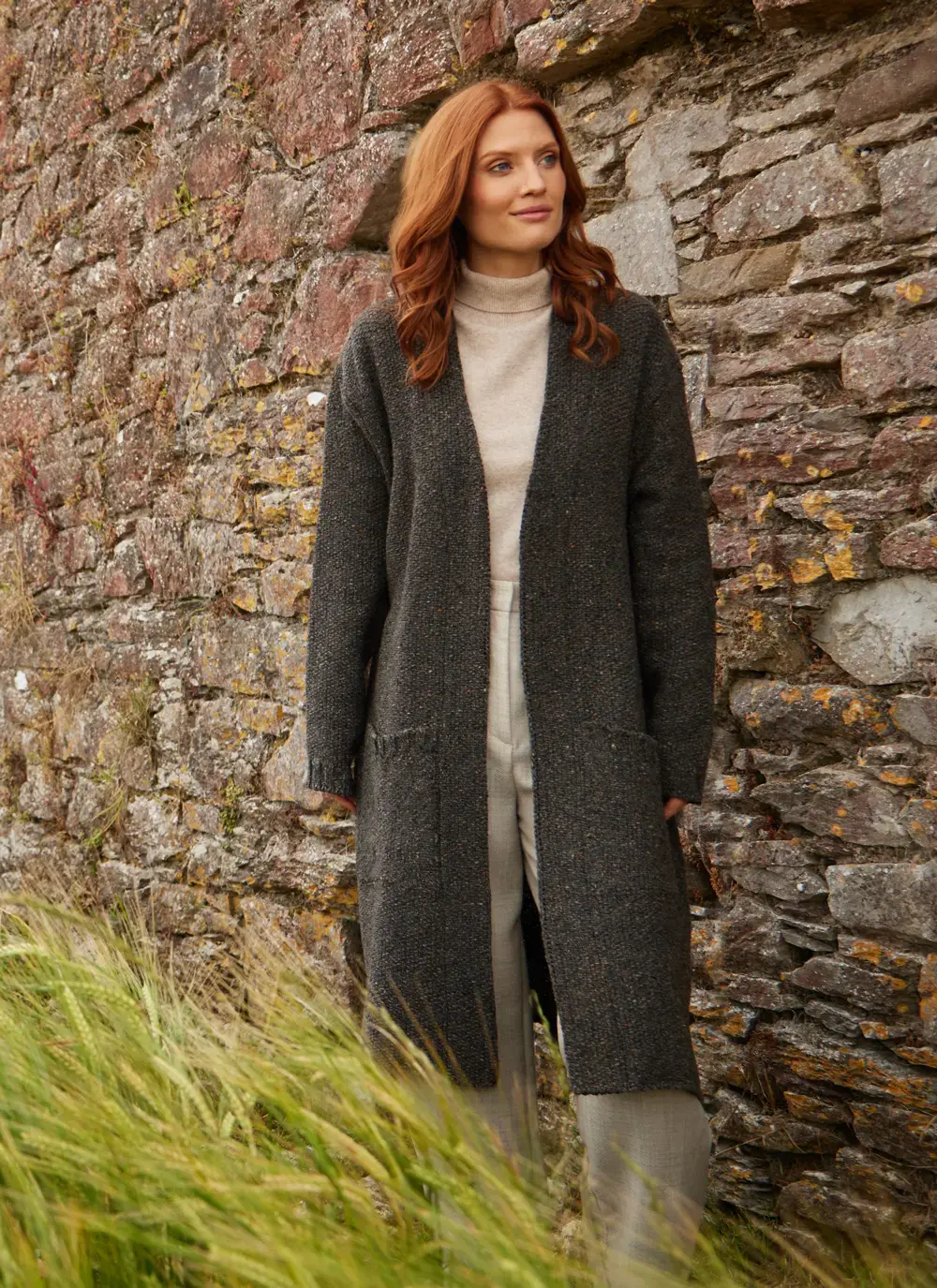 Alpaca Trench Coatigan