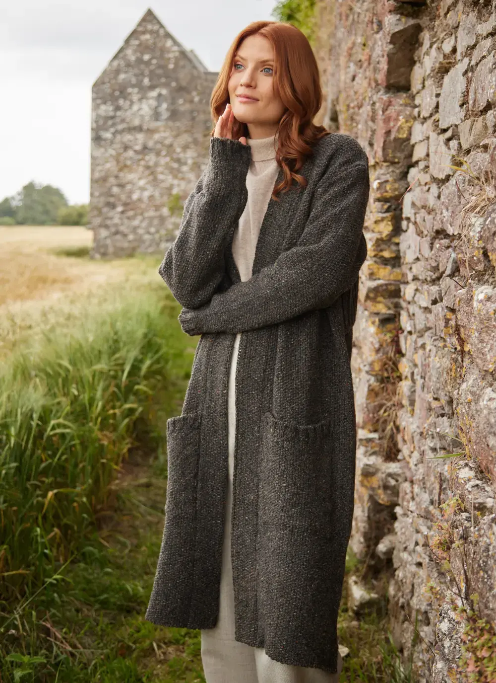 Alpaca Trench Coatigan