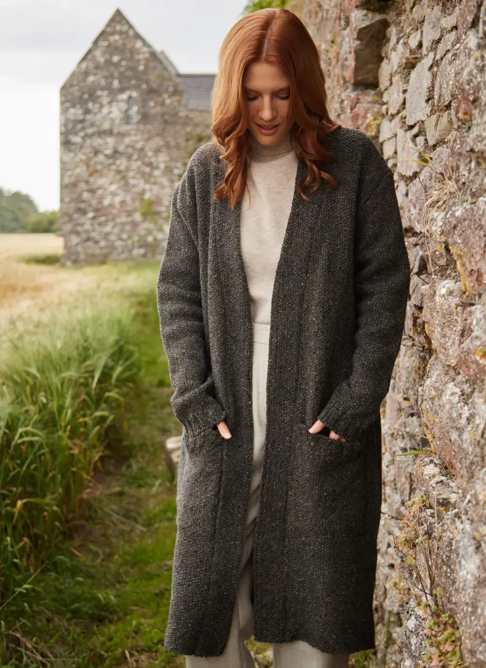 Alpaca Trench Coatigan