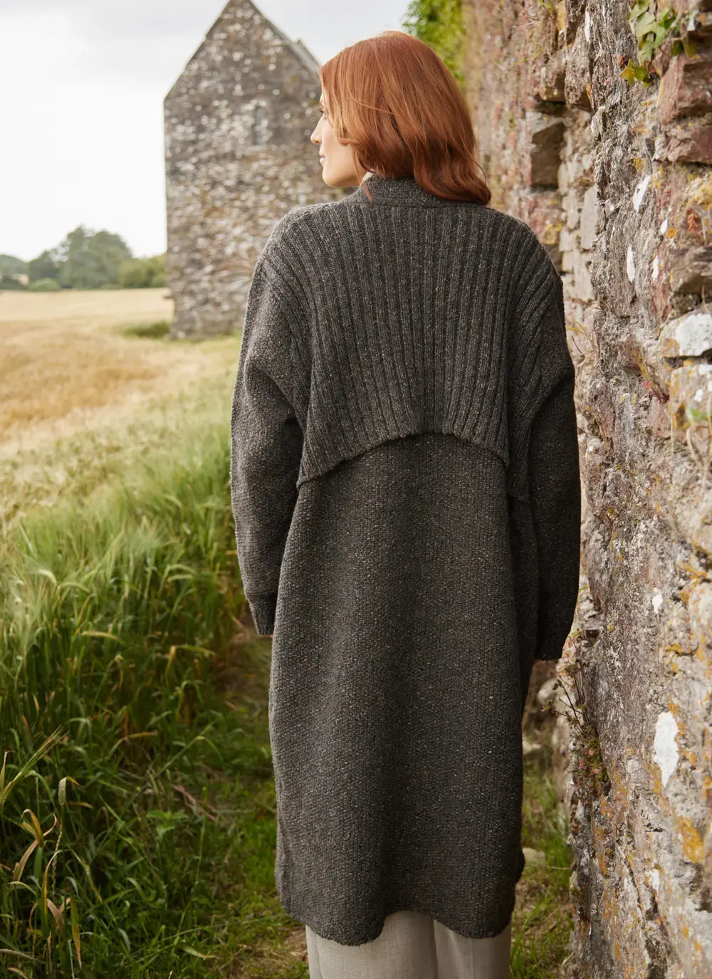 Alpaca Trench Coatigan