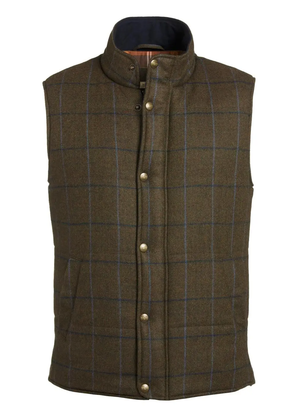 Byron Check Gilet