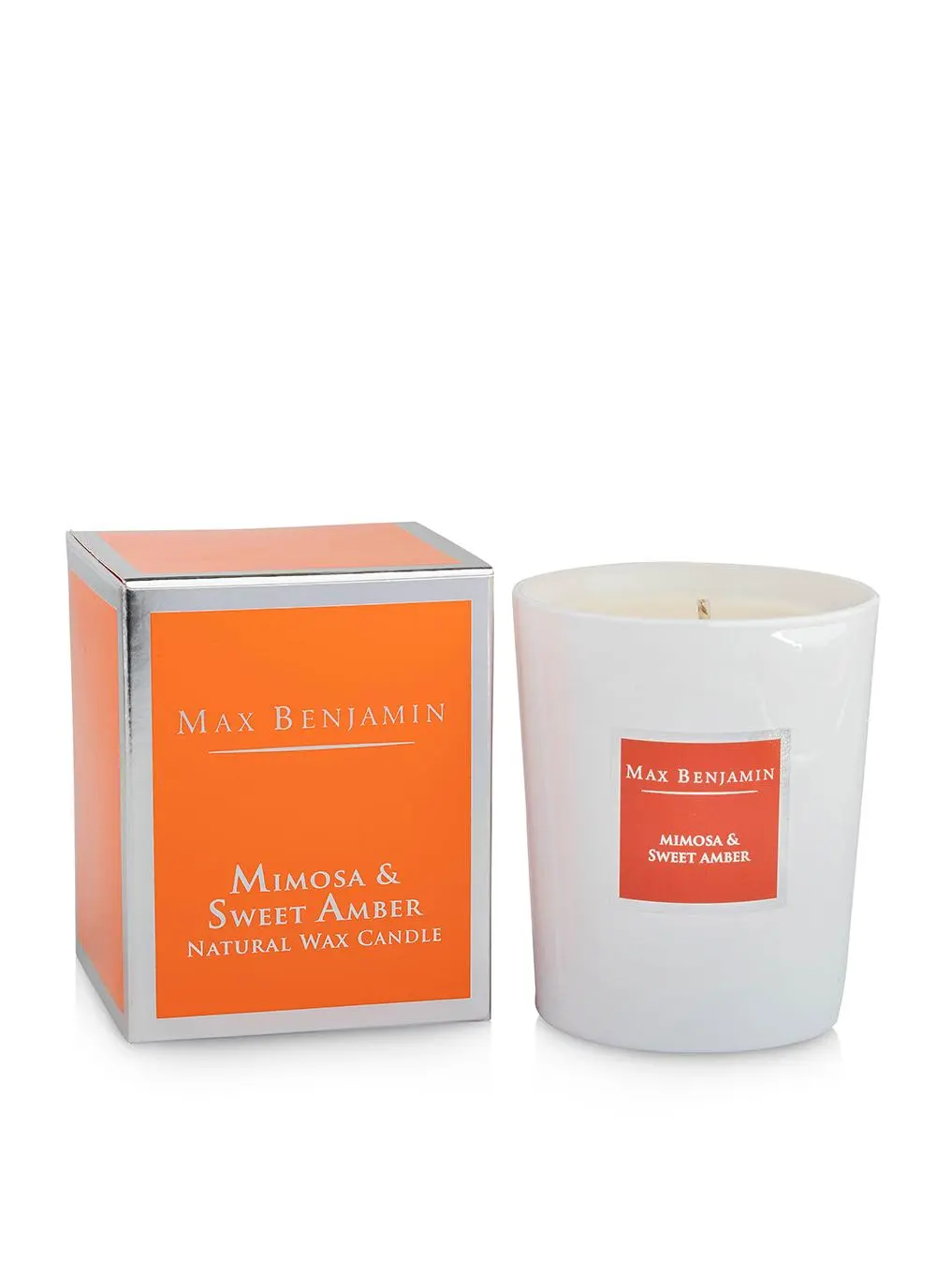 Mimosa & Sweet Amber Luxury Natural Candle