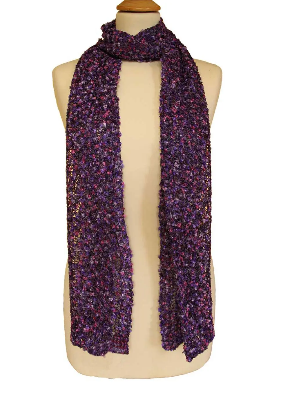 Coral Lace Scarf