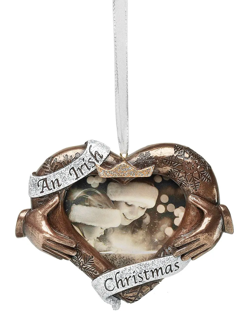 Genesis Christmas Claddagh Frame Ornament