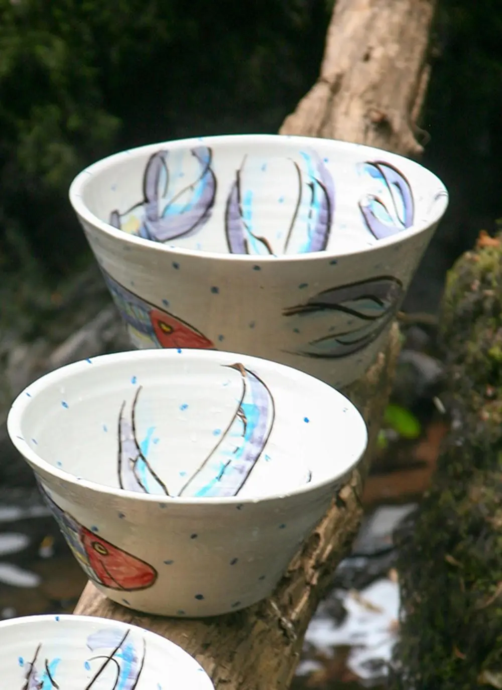 Mackerel Large Bowl