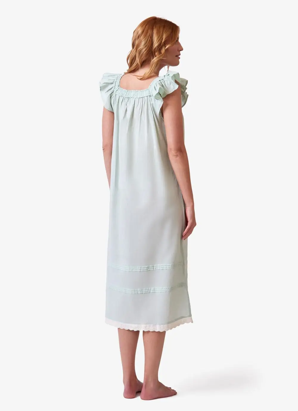 Margo Green Cotton Nightgown