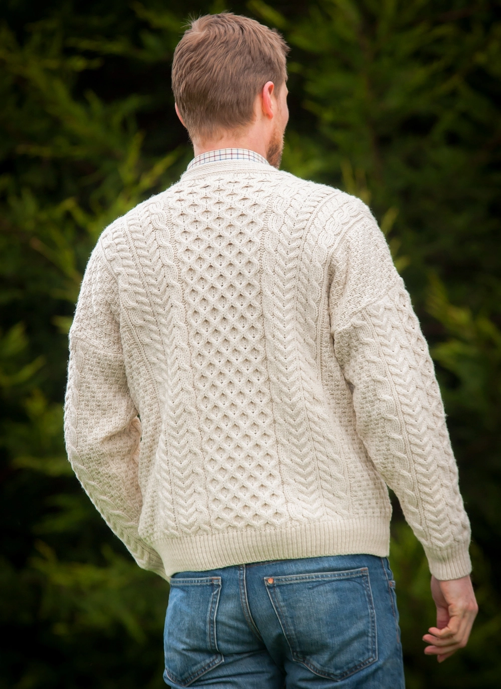 Aran Lumber Cardigan