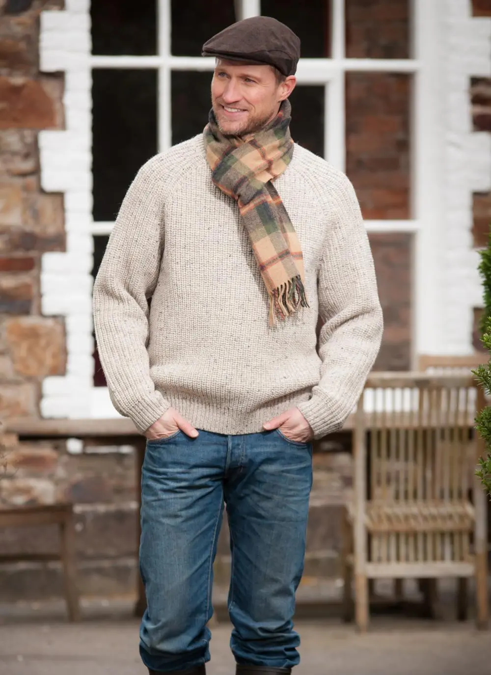 Men's Lambswool Scarf