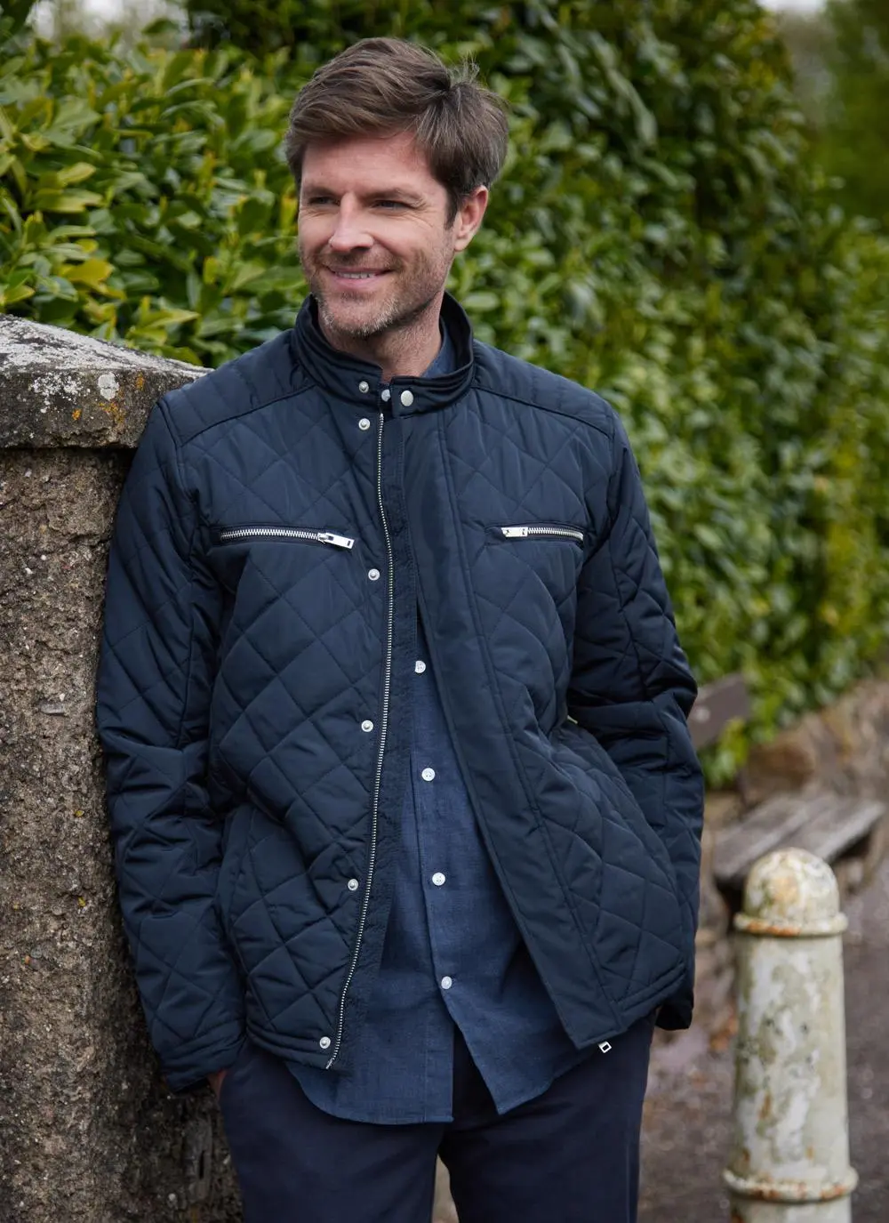 Blarney Quilted Zip Jacket