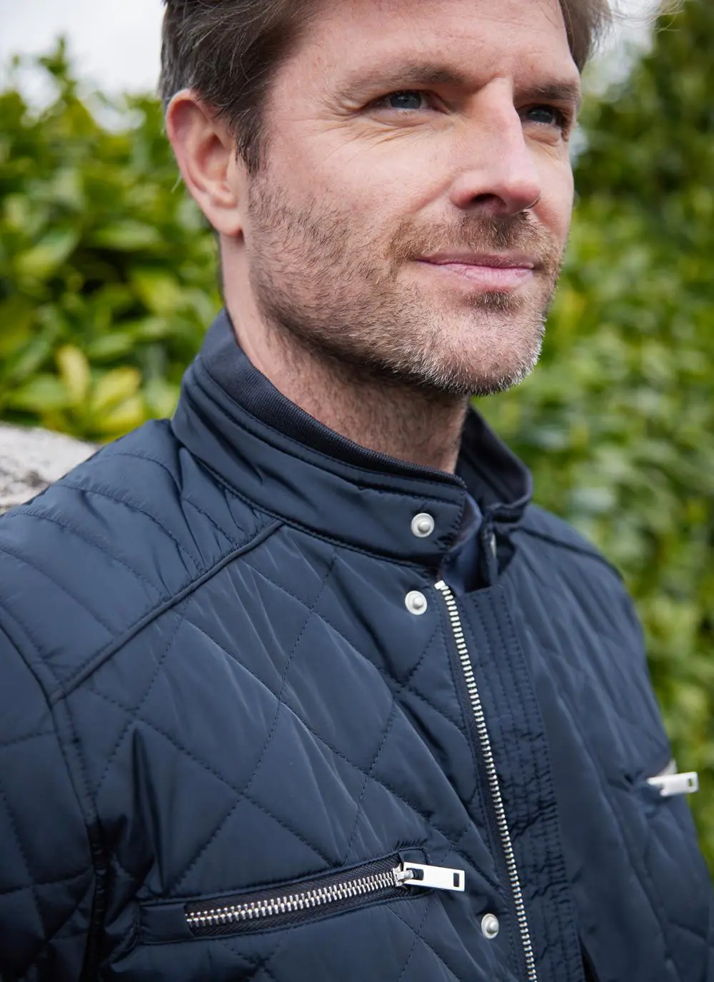 Blarney Quilted Zip Jacket