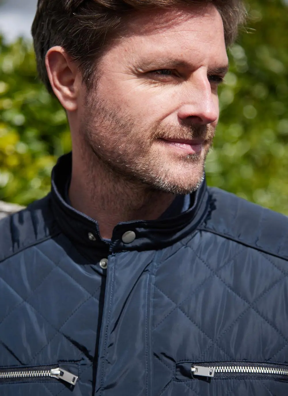 Blarney Quilted Zip Jacket