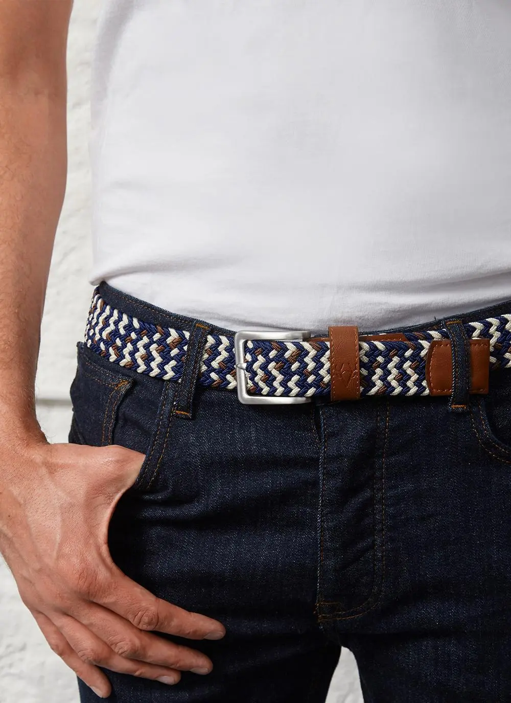 Men's Stretch Braided Belt