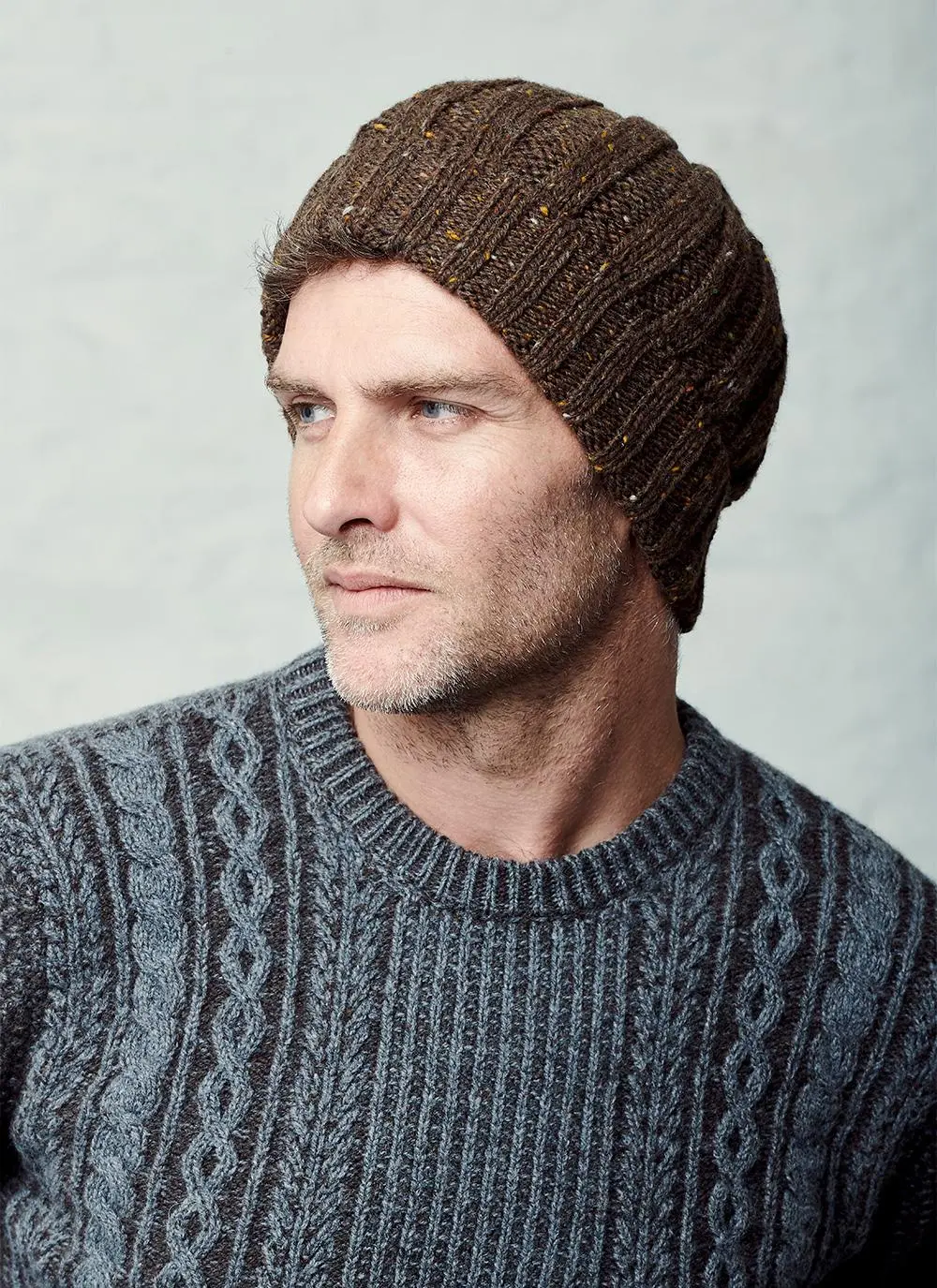 Fisherman Donegal Cable Beanie