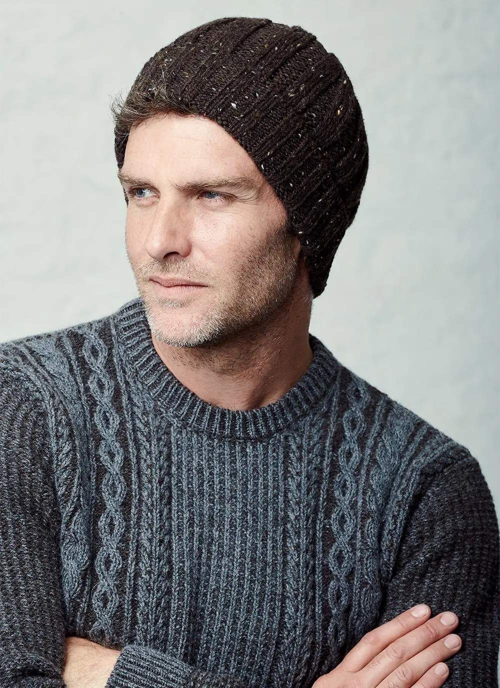 Fisherman Donegal Cable Beanie