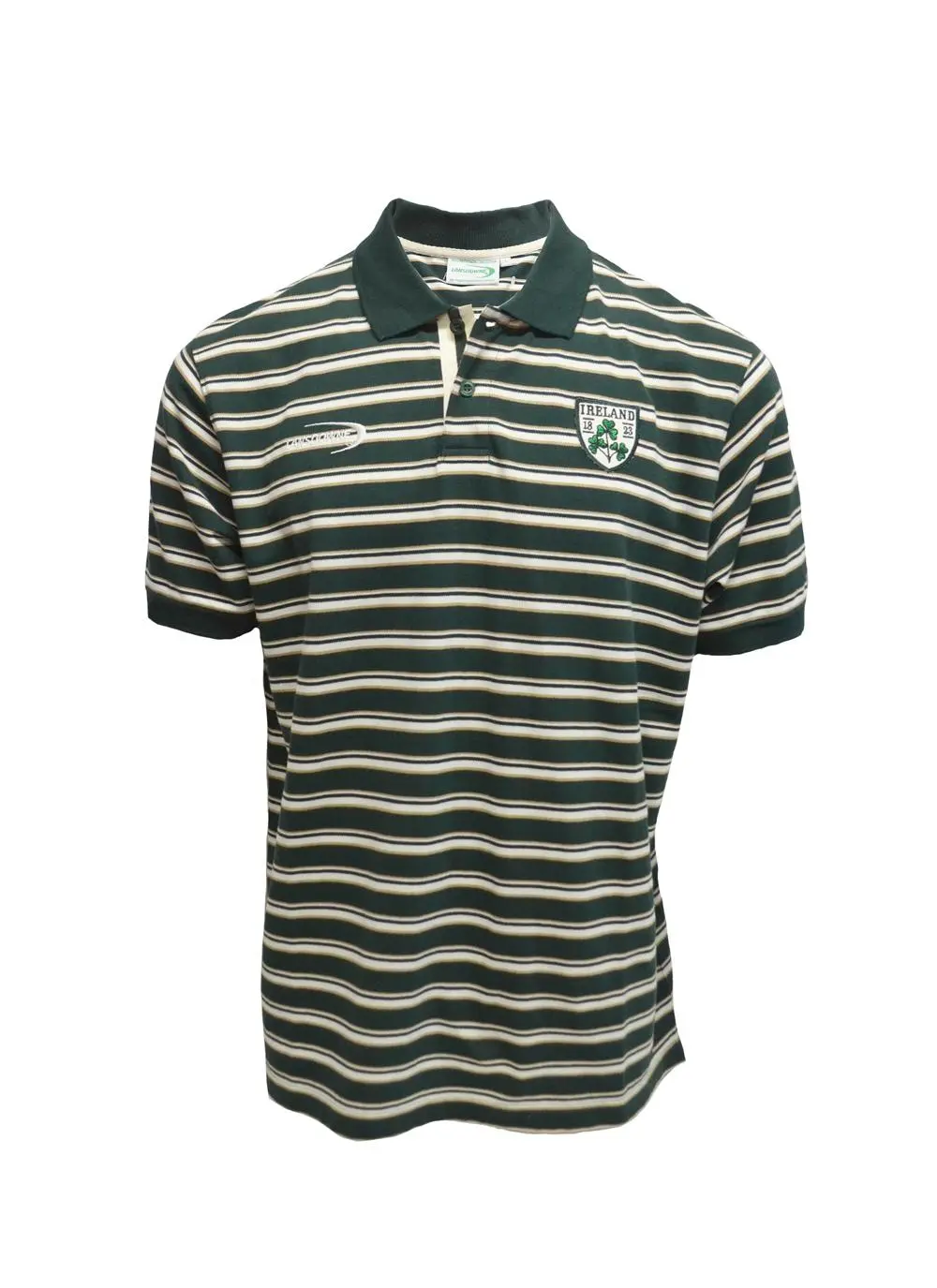 Ireland Stripe Pique Polo Shirt