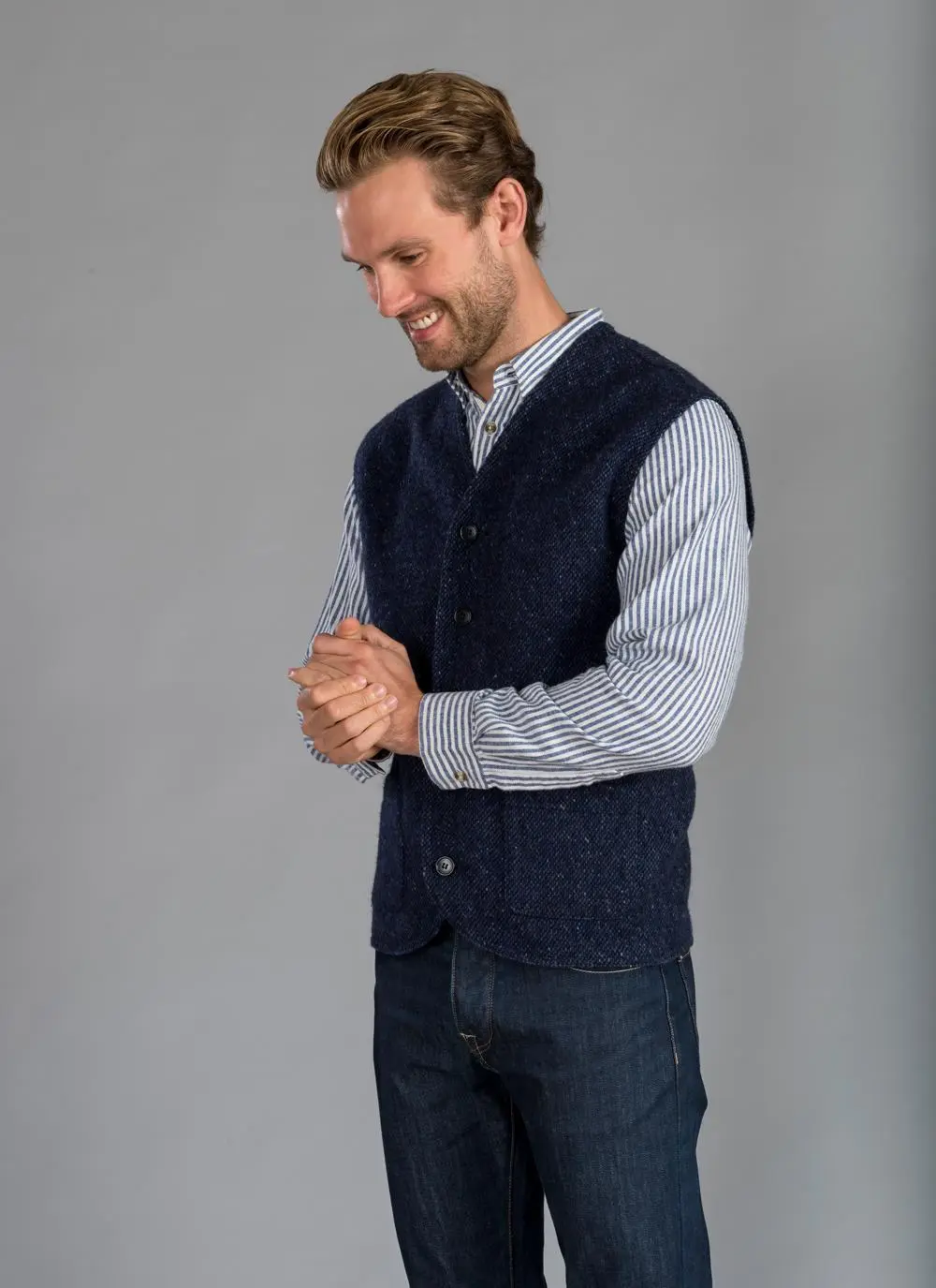 Tweed Gilet