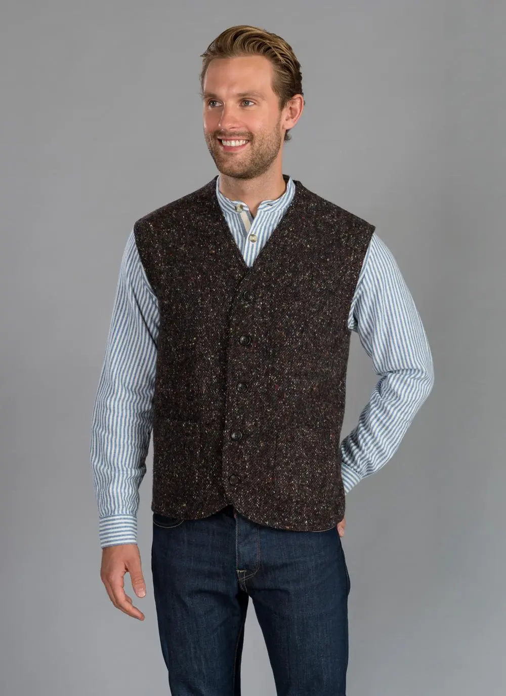 Tweed Gilet