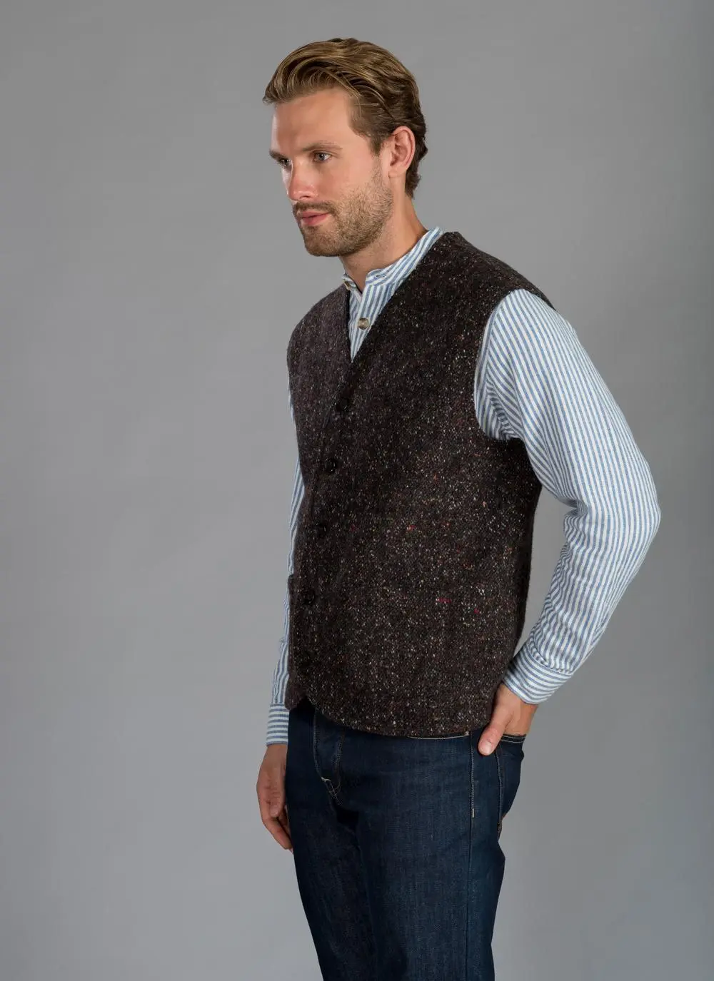 Tweed Gilet