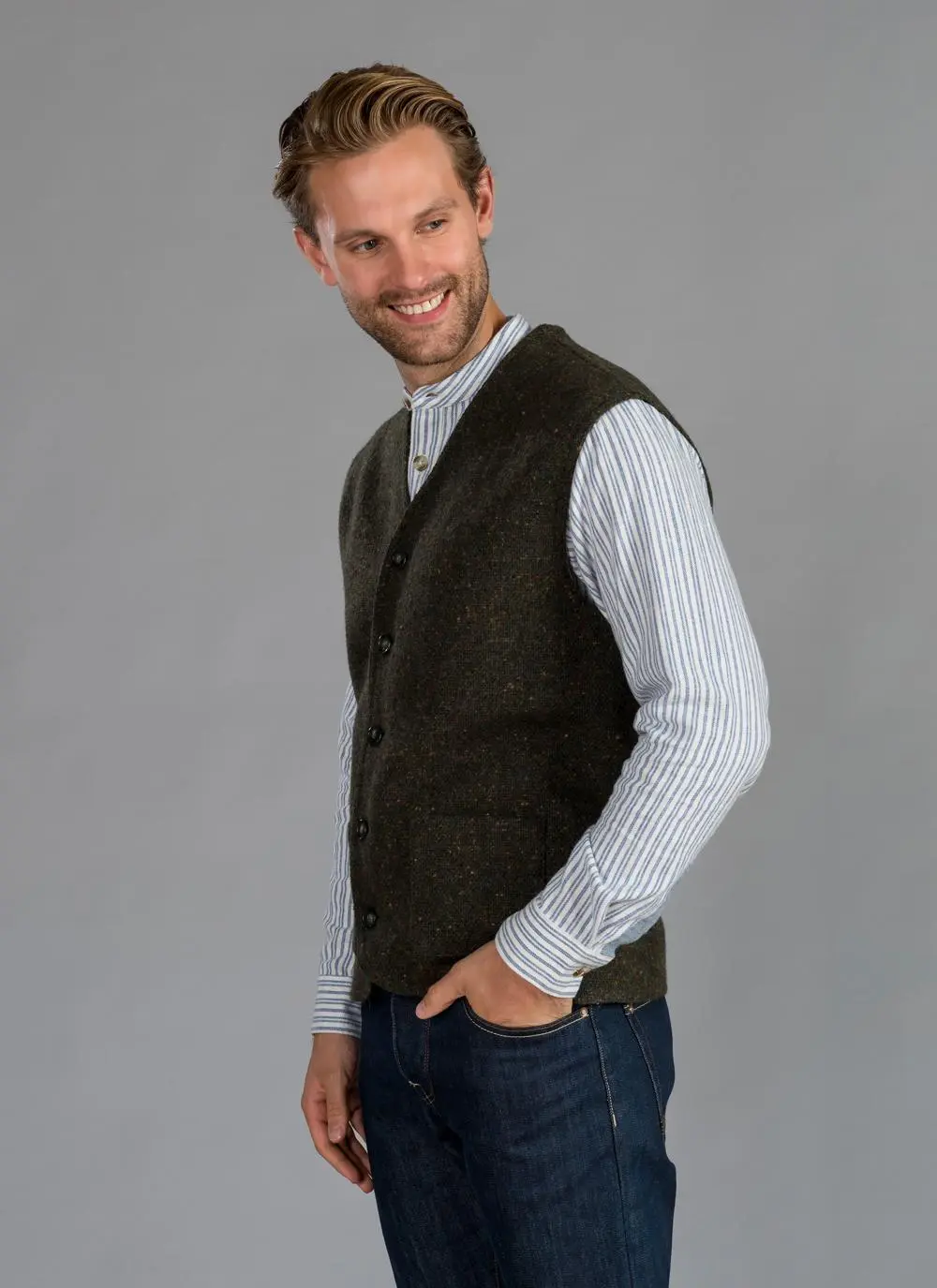 Tweed Gilet