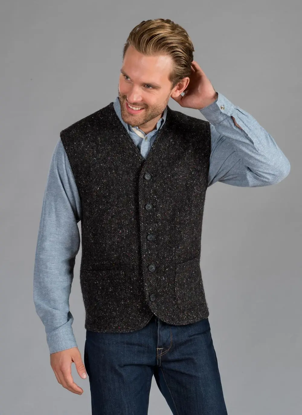 Tweed Gilet