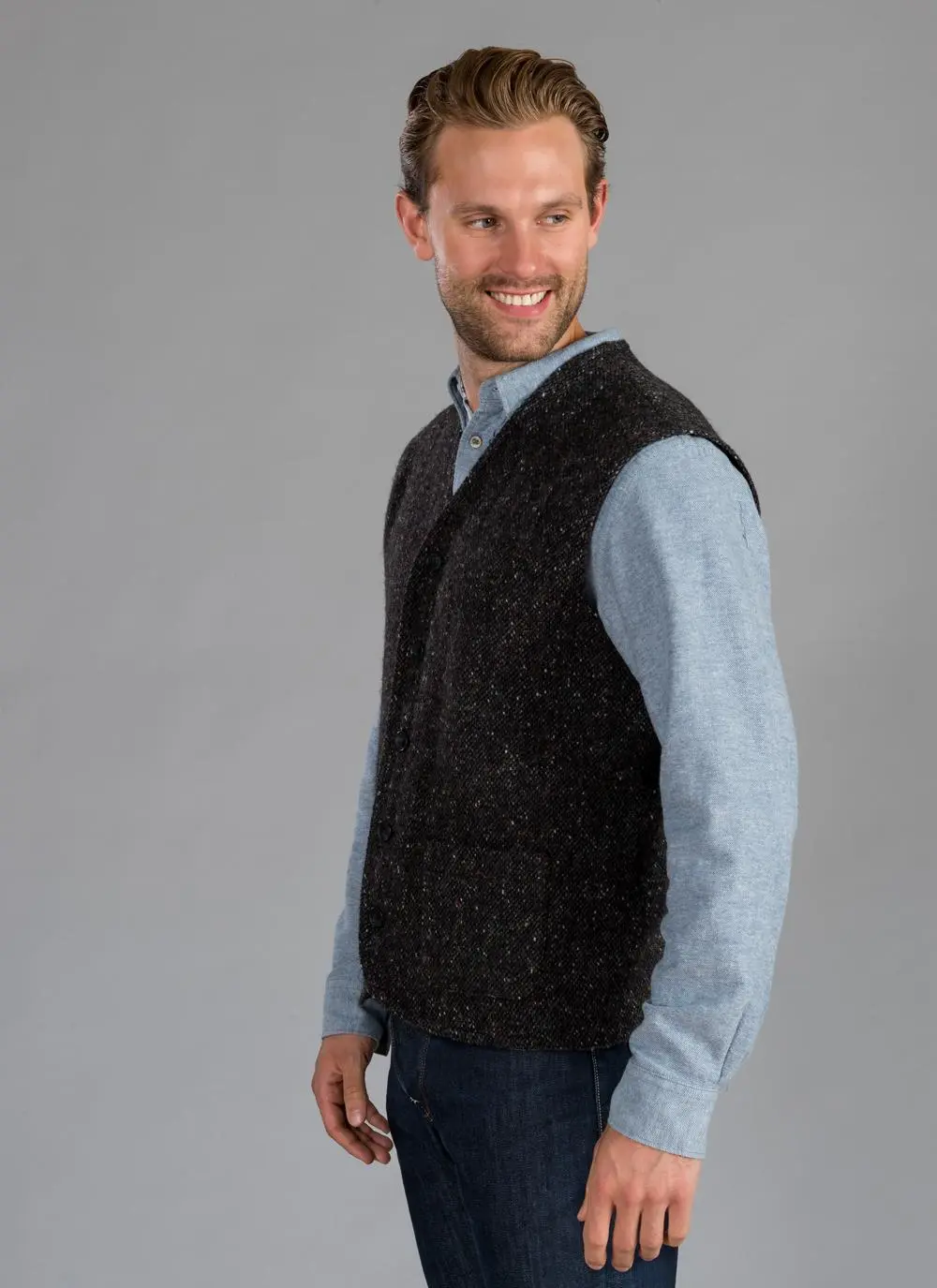 Tweed Gilet