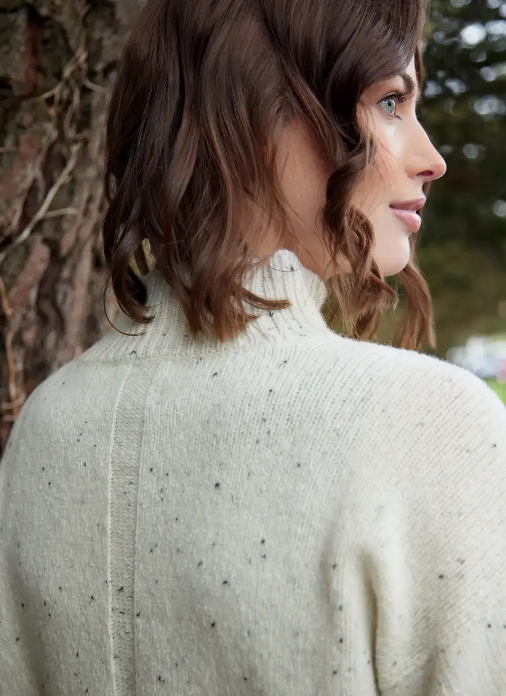 Mia Wool Cashmere Turtleneck Sweater