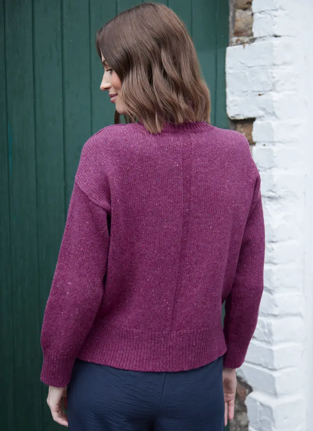 Mia Wool Cashmere Turtleneck Sweater
