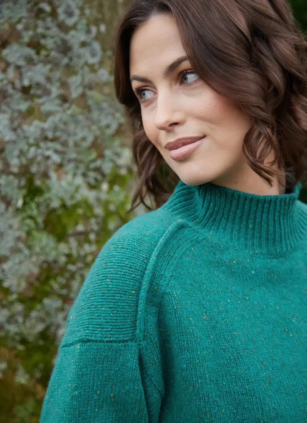 Mia Wool Cashmere Turtleneck Sweater