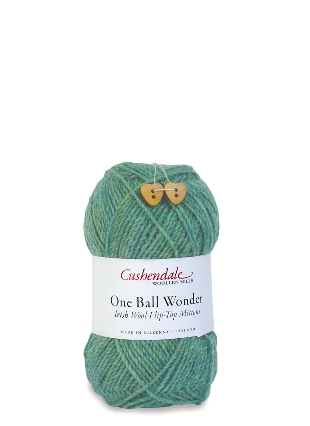 Mitten Knitting Kit Jade