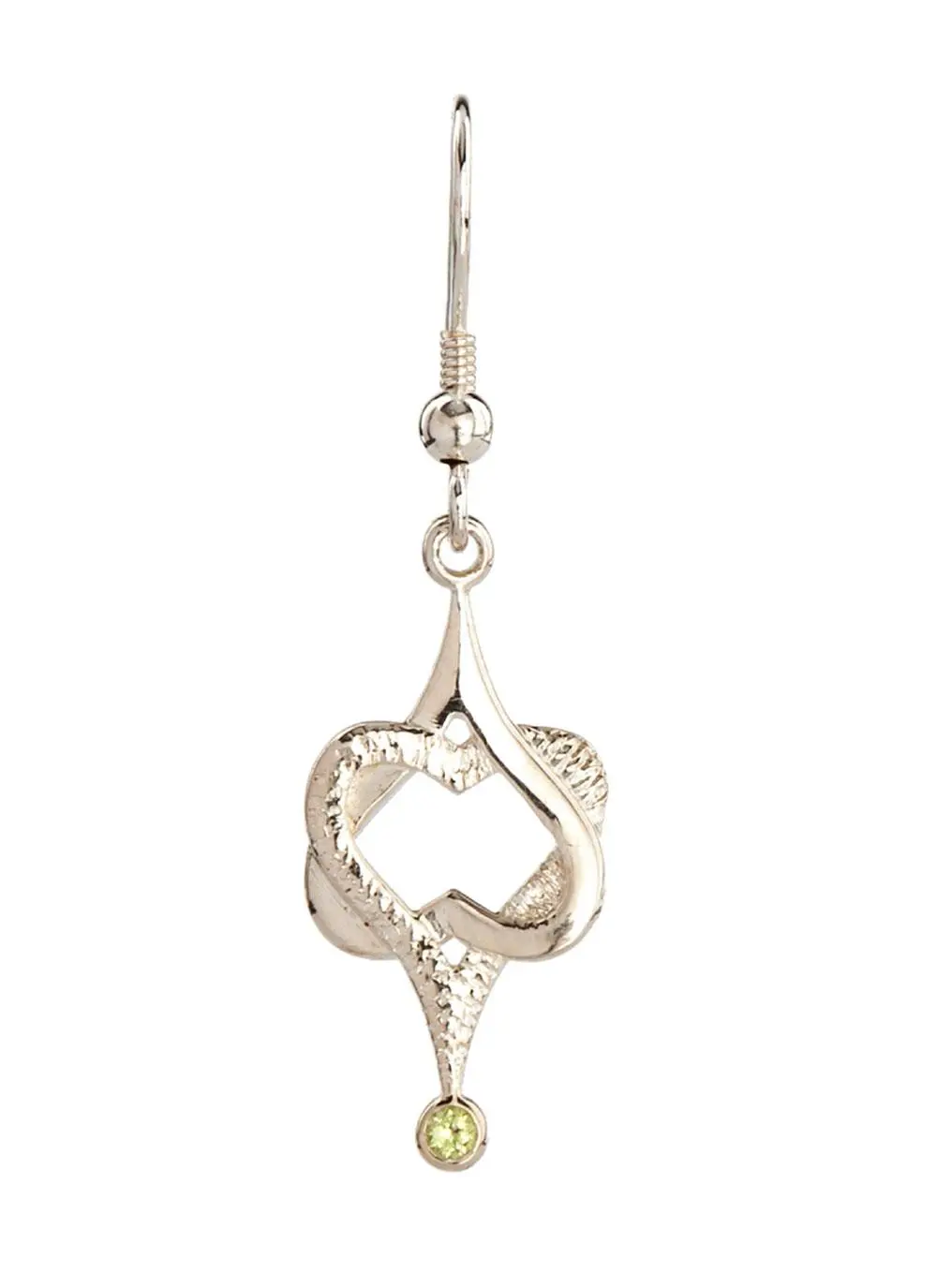 Mo Chroi Peridot Sterling Silver Earrings