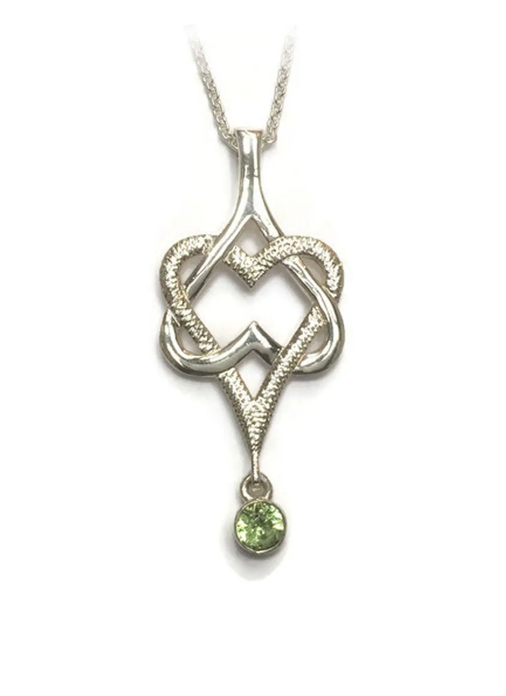 Mo Chroi Peridot Sterling Silver Pendant 