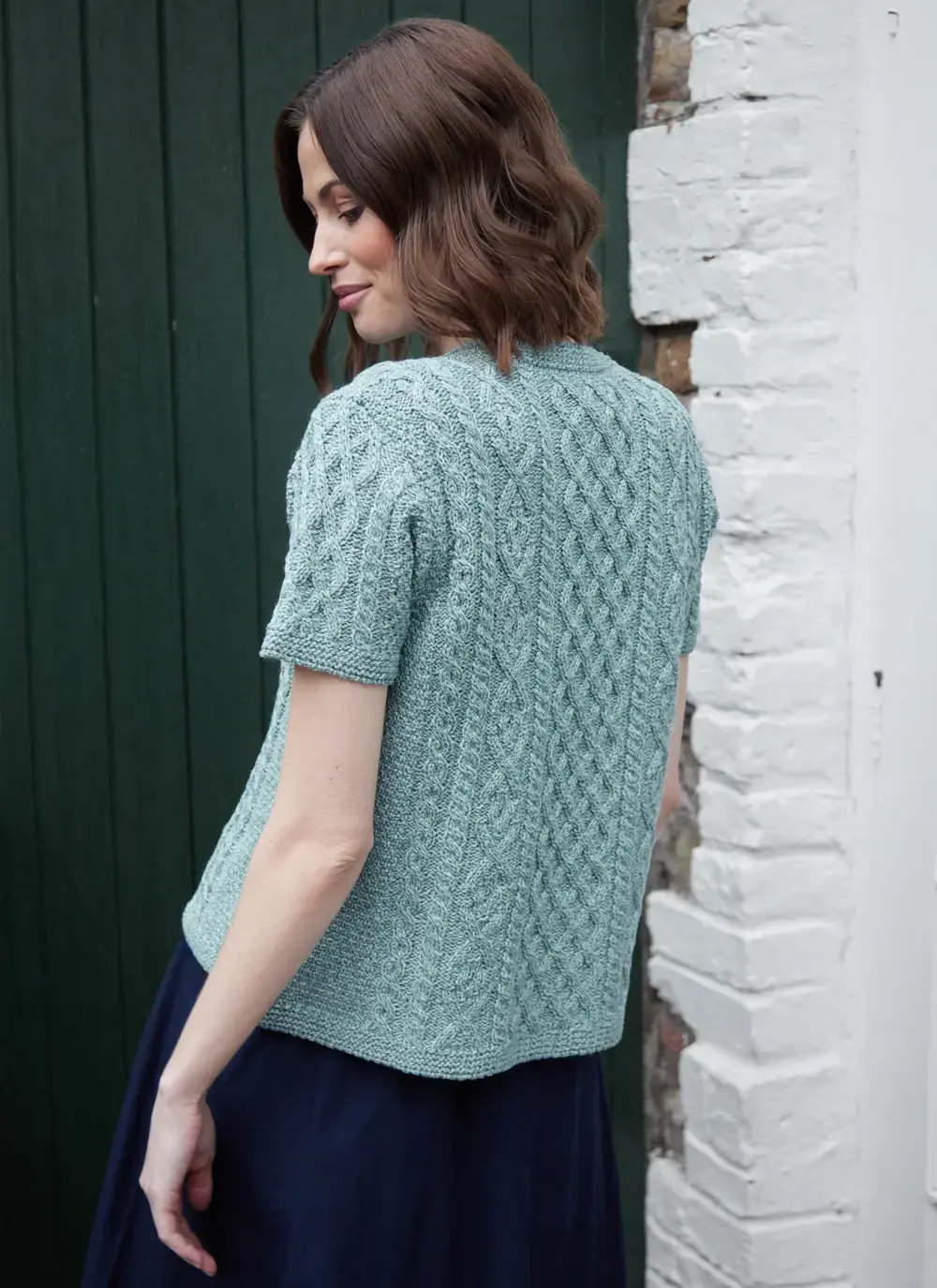Molly T-Shirt Aran Sweater