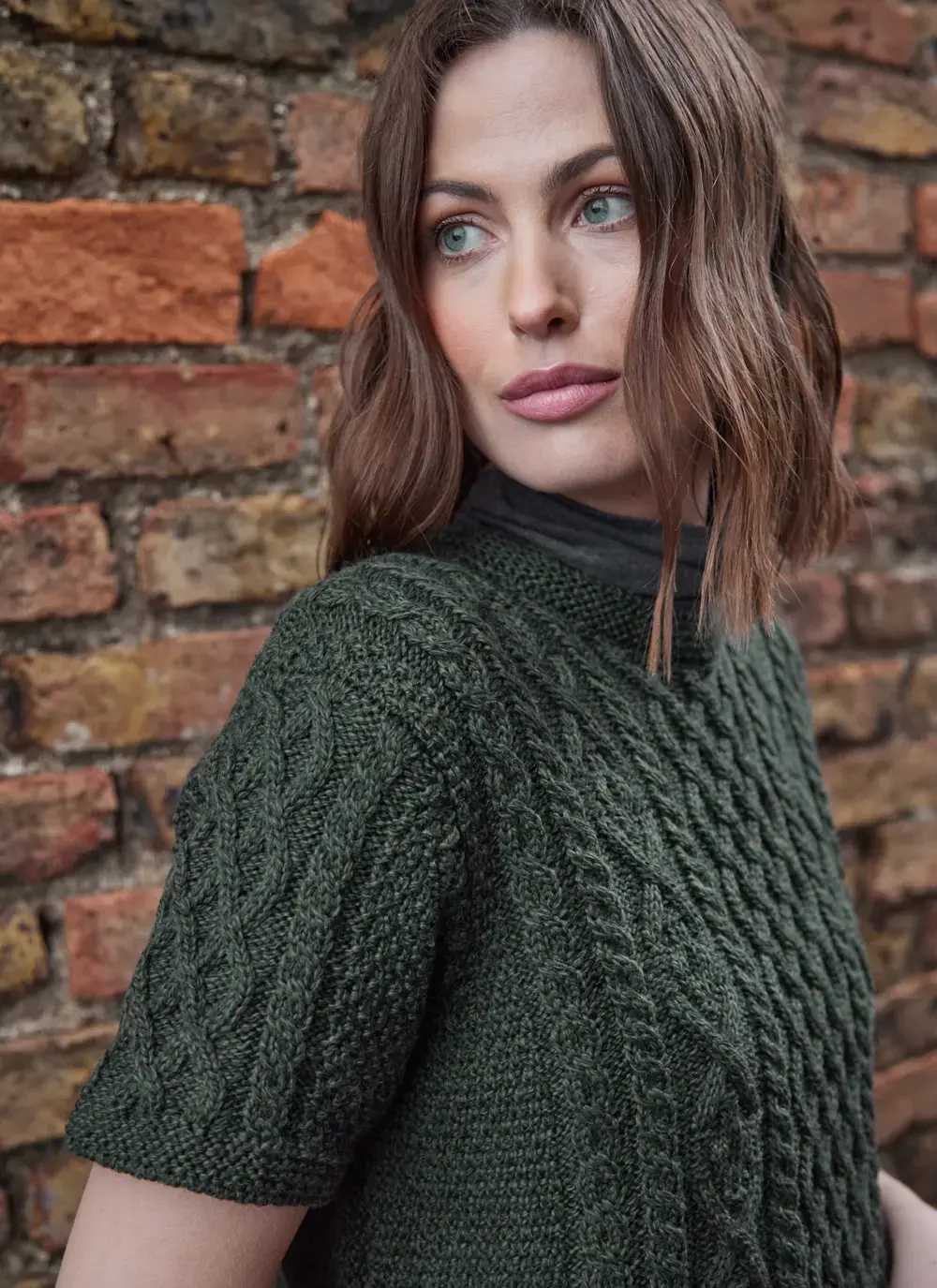 Molly T-Shirt Aran Sweater
