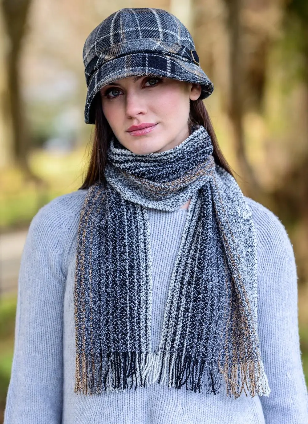 Mucros Wool Cashmere Skellig Scarf