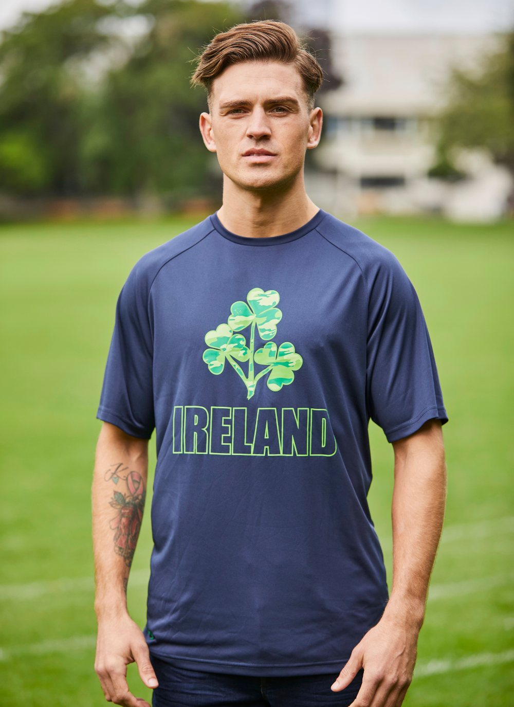 Lansdowne Triple Shamrock Ireland Performance T-Shirt 