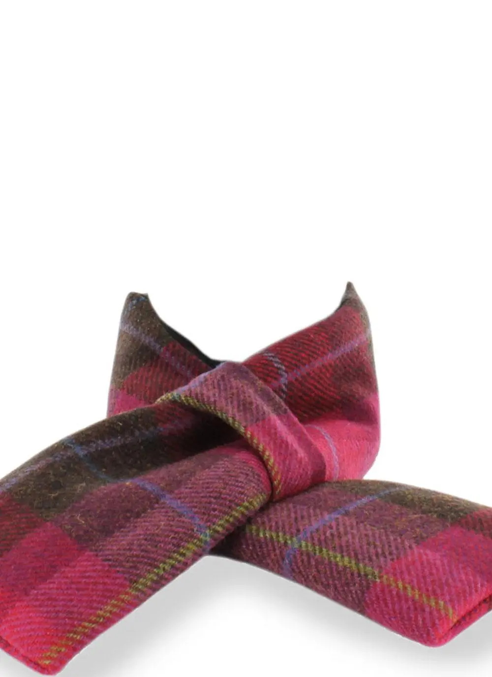 Neck Wrap Fuchsia Pink Tweed