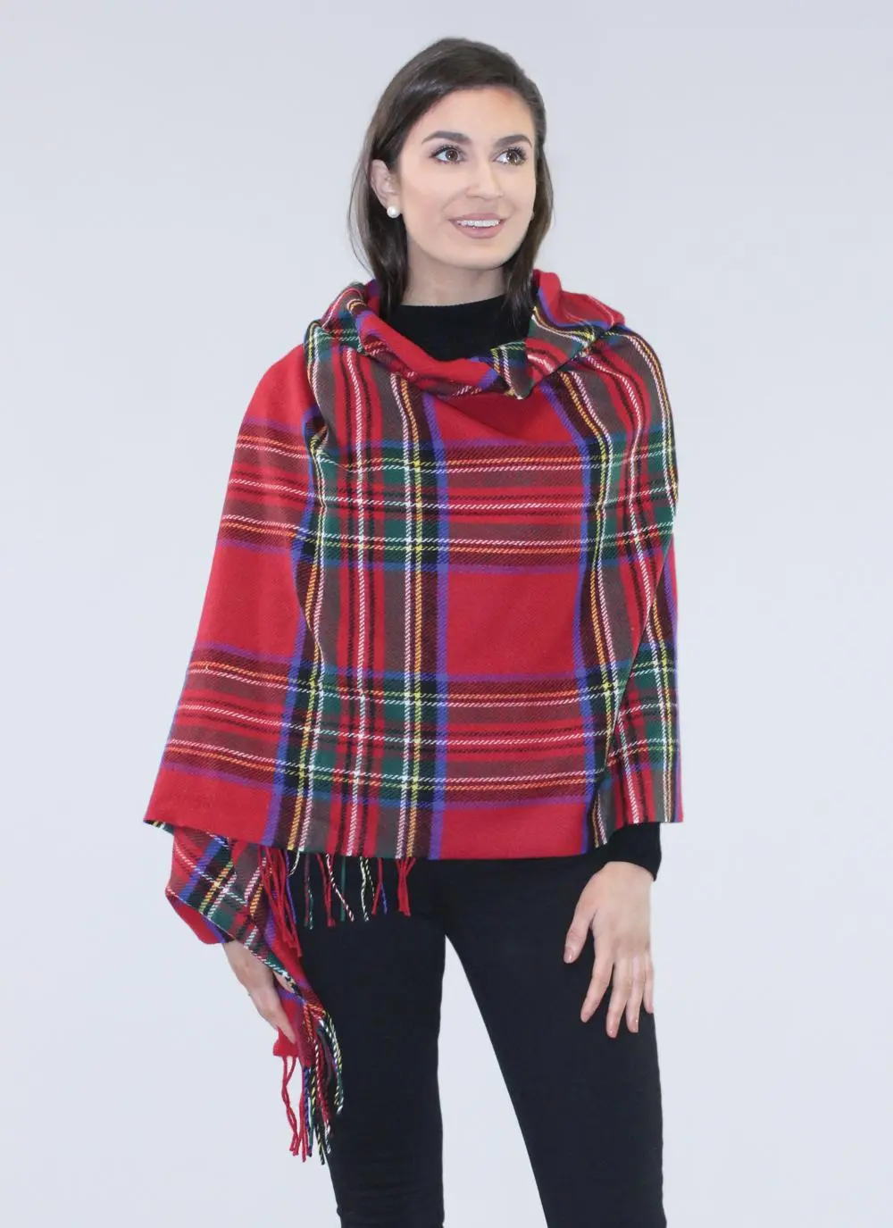 Royal Stewart Tartan Blanket Scarf 