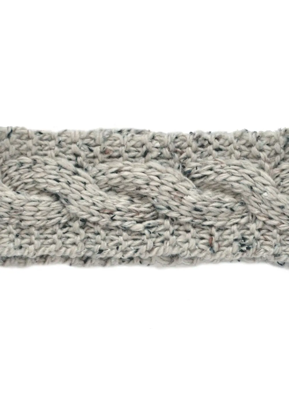 Wool Headband Oatmeal Speckle