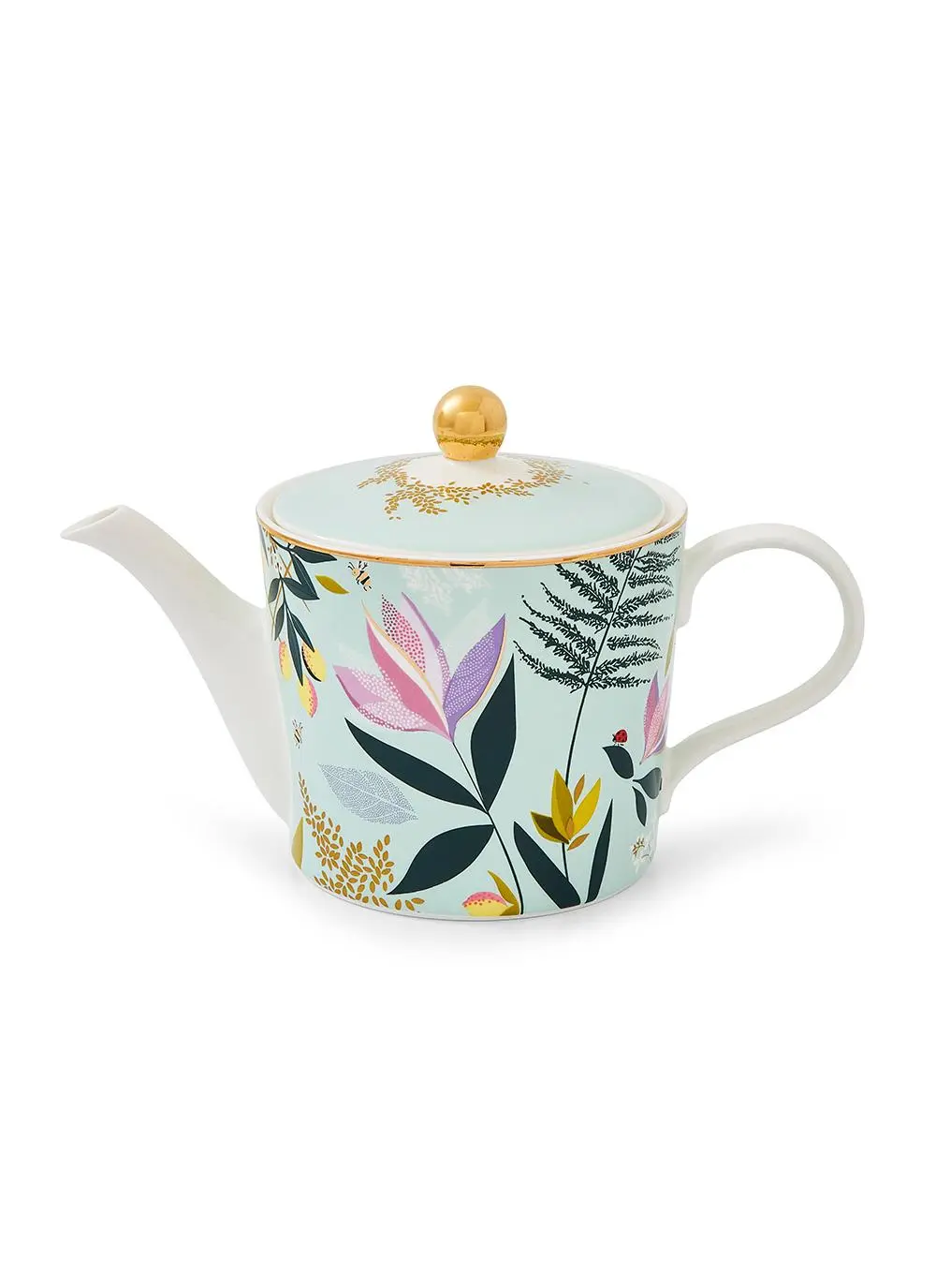Sara Miller Orchard China Teapot 