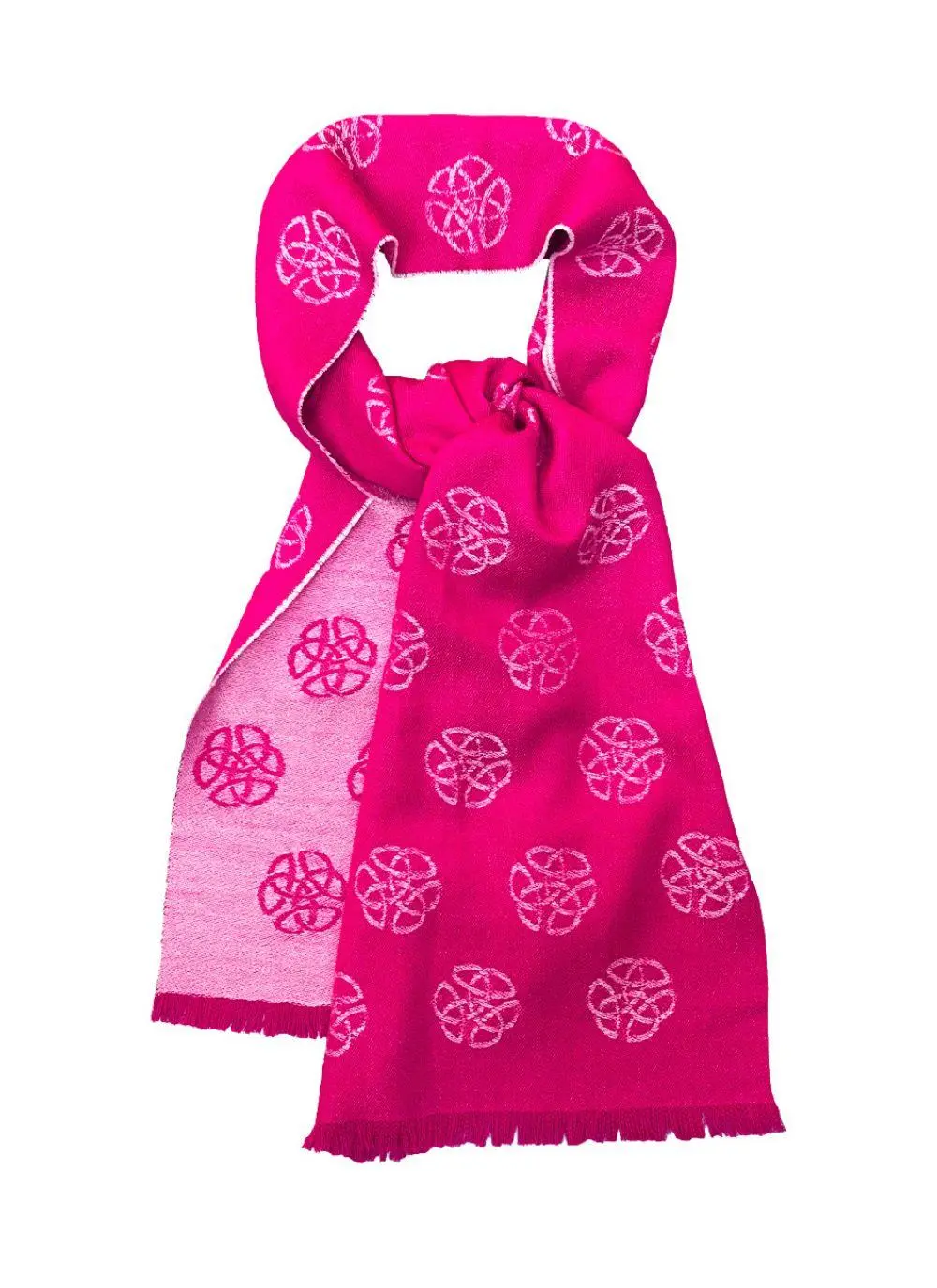 Celtic Knot Wool Scarf