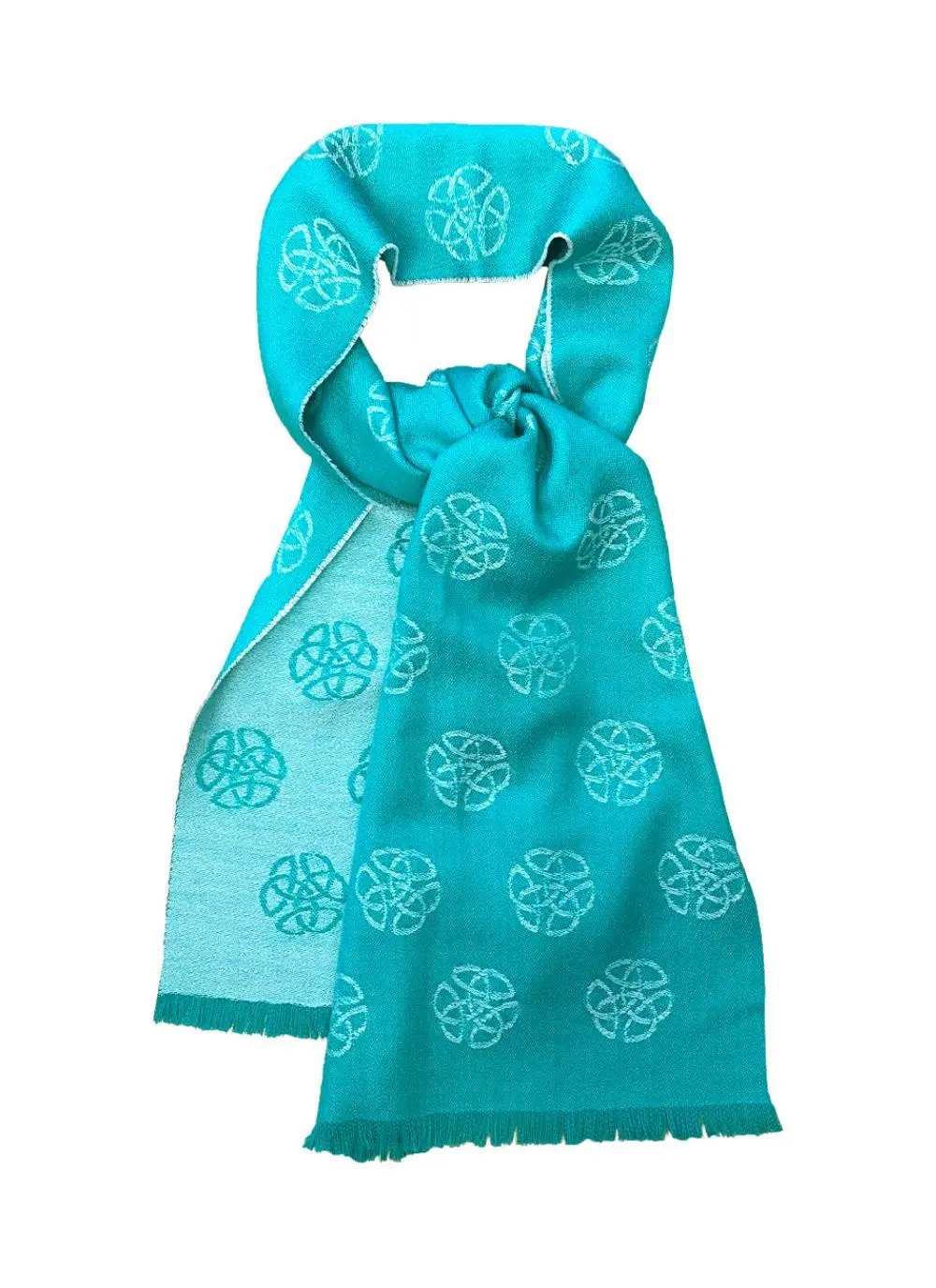 Celtic Knot Wool Scarf 