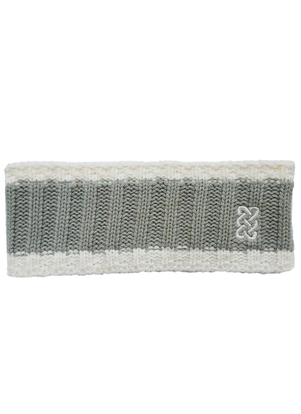 Sustainable Headband in Taupe & Cream