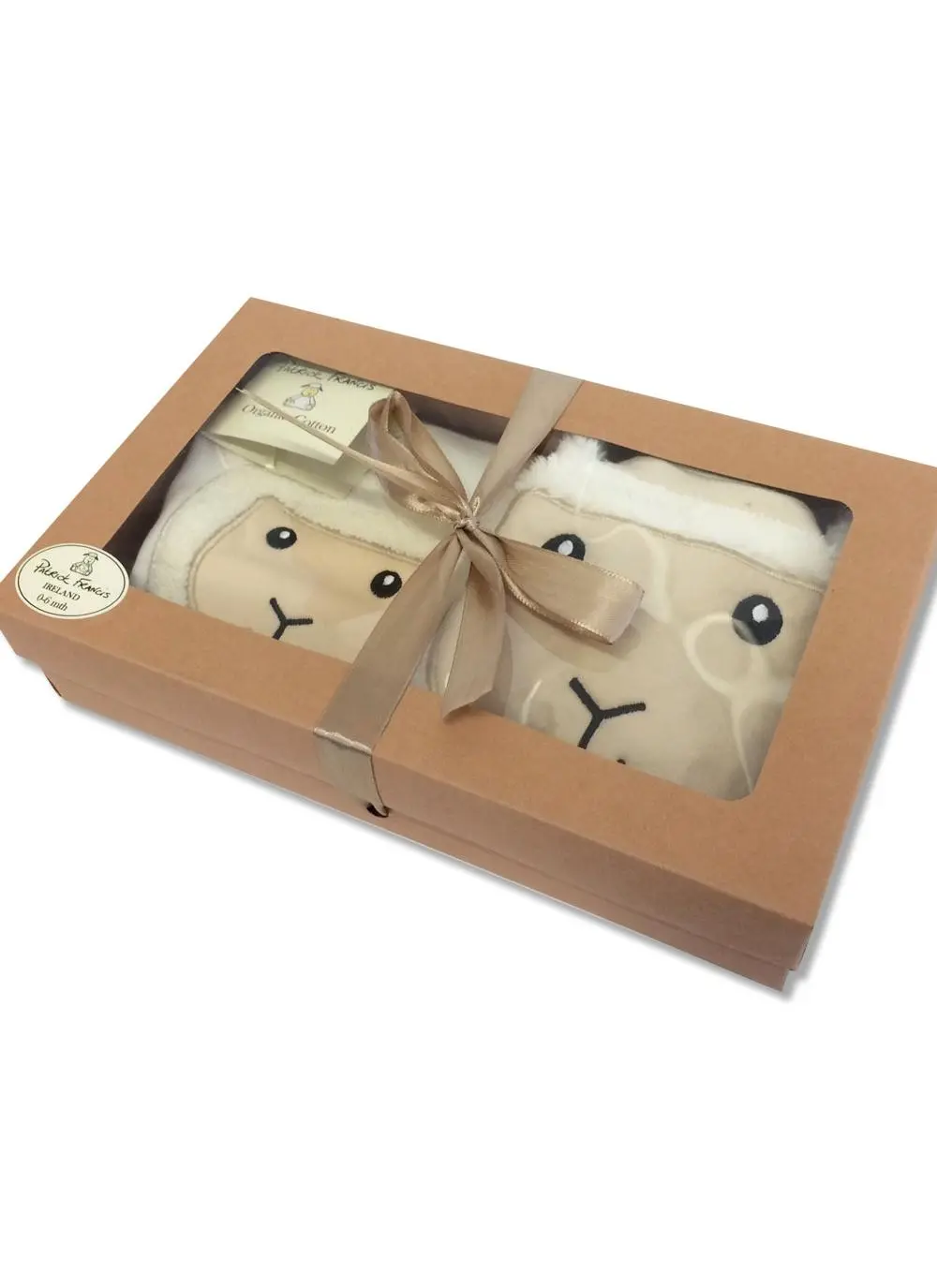 Sheep Bib & Vest Set Cream