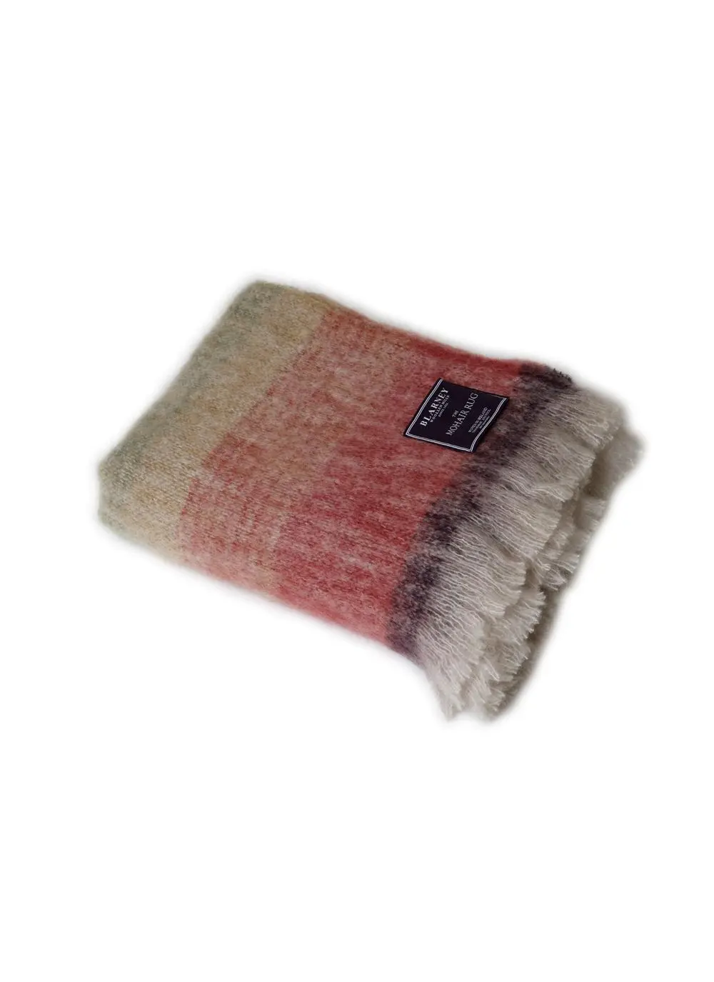Red Sky Mohair Wool Throw