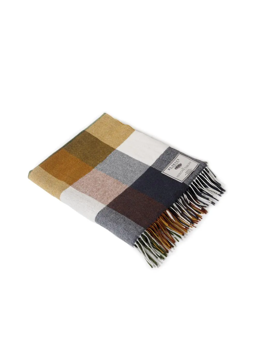 Autumn Leaves Lambswool Throw